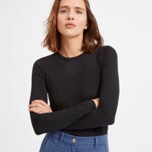 Everlane Pima Stretch Long Sleeve Top